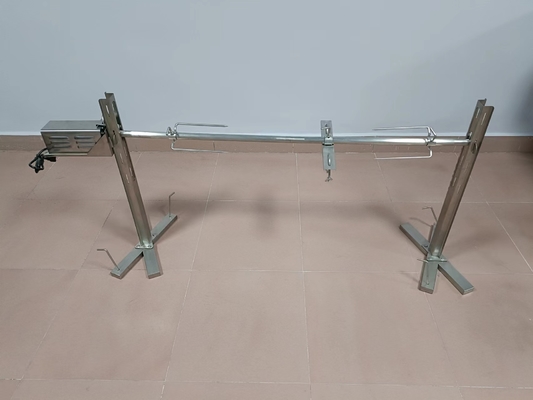 Rotisseries de acero inoxidables del escupitajo de la barbacoa del asador del escupitajo de CTICK que acampan para la actividad de la familia
