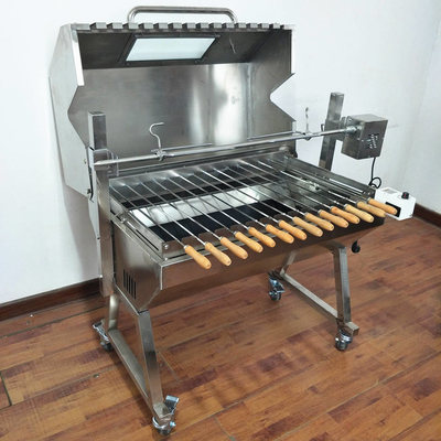 Asador del escupitajo de la barbacoa del cordero