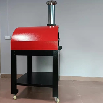 Horno encendido de madera de acero inoxidable de la pizza de las islas, horno encendido madera de la pizza del acero de AGA