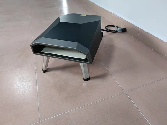 Gas al aire libre Oven For Making Pizza del horno 13000btu de la pizza del gas de AGA 12kgs Ortable