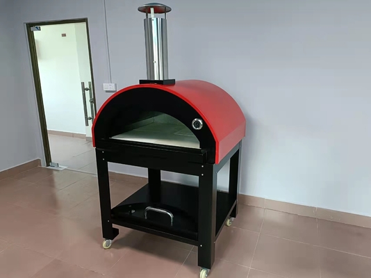 horno ardiente de madera encendido de madera de acero inoxidable de la espátula del horno AGA de 2200m m