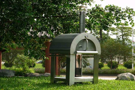 Sistema de encendido automático Horno de madera de pizza inoxidable para diferentes rangos de temperatura