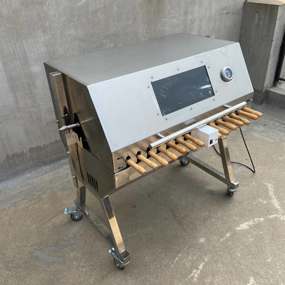 Asador del escupitajo de la barbacoa del cordero