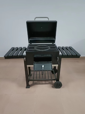 Parrilla de madera de acero inoxidable movible de la parrilla 30kgs de la BARBACOA del carbón de leña de CSA