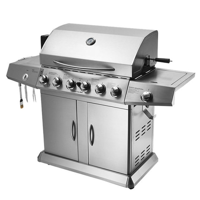 Parrilla resistente 650M M KitchenAid de la BARBACOA del gas de AGA 201ss construido en barbacoa