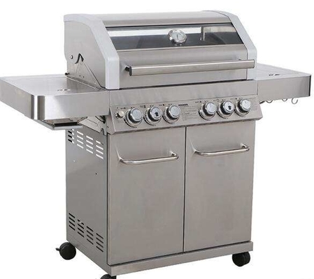 Parrilla comercial del vapor del partido de la familia de la parrilla de la barbacoa de la cocina de SUS430 AGA