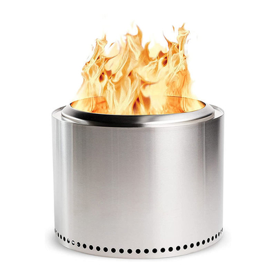 El fuego portátil ardiendo 19.5Inch marca con hoyos el fuego sin humo Pit For Charcoal Camping de la hoguera del CE