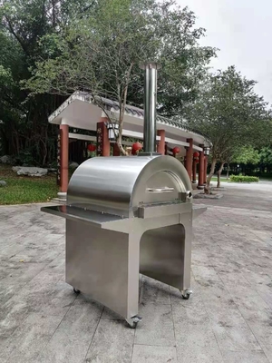 Horno al aire libre de la pizza del metal del horno 900m m de Steel Outdoor Pizza del panadero del CT 103