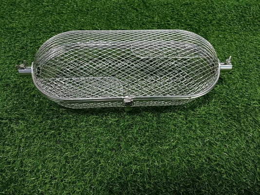 Cestas al aire libre del Rotisserie de los accesorios de la BARBACOA del OEM de CSA 304ss