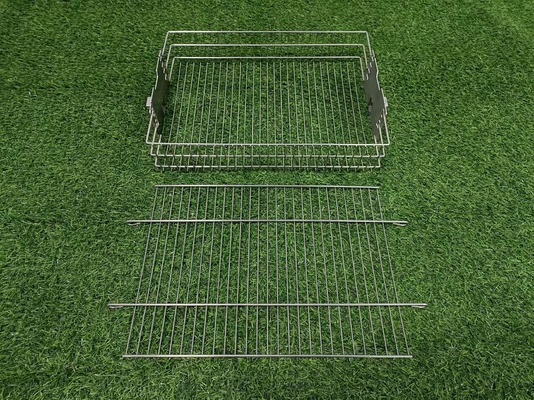 Cestas al aire libre del Rotisserie de los accesorios de la BARBACOA del OEM de CSA 304ss