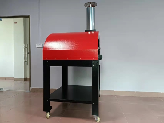 horno ardiente de madera encendido de madera de acero inoxidable de la espátula del horno AGA de 2200m m