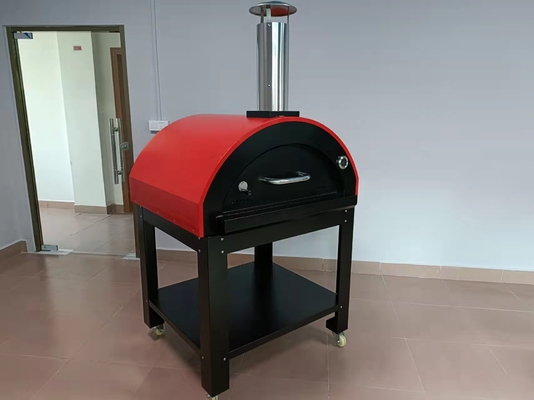 Pizza encendida de madera de acero inoxidable portátil Oven Easily Move de CSA