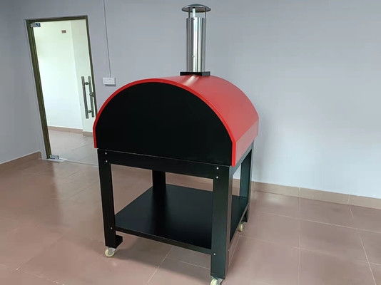 Pizza encendida de madera de acero inoxidable portátil Oven Easily Move de CSA