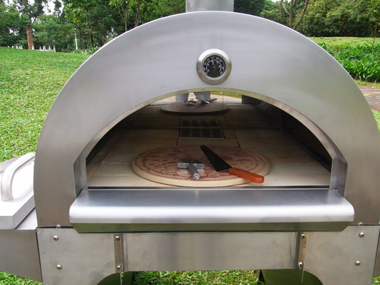 horno encendido Oven Spatula Stainless Steel Wood encendido de madera de acero inoxidable de la pizza de 750m m