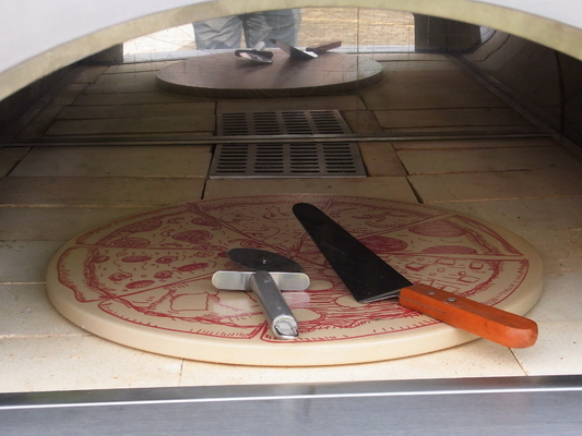 horno encendido Oven Spatula Stainless Steel Wood encendido de madera de acero inoxidable de la pizza de 750m m
